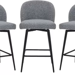 Watson & Whitely Counter Height Bar Stools Set of 3, 26