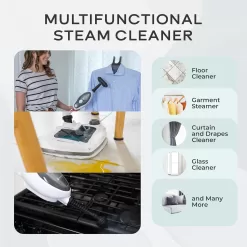 Steam and Go Steam Mop Floor Steamer with Handheld Steam Cleaner for Tile and Grout