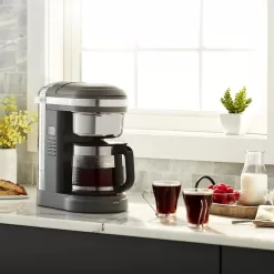 KitchenAid KCM1209DG Drip Coffee Maker, 12 Cup, Matte Grey