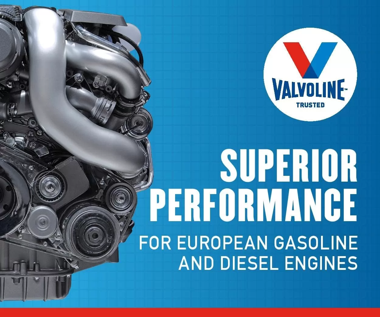 Valvoline European Vehicle Full Synthetic XL-III SAE 5W-30 Motor Oil 5 QT, Case of 3