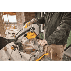 DEWALT Miter Saw DWS715 15 Amp Corded 12 in. Single Bevel Compound