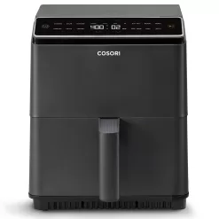 COSORI Pro III Air Fryer Dual Blaze, 6.8-Quart, Precise Temps Prevent Overcooking, 1750W, Dark gray