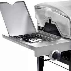 Char-Broil Performance Series Convective 4-Burner with Side Burner Cart Propane Gas Stainless Steel Grill - 463377319