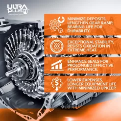 Ultra1Plus SAE 80W-90 Conventional Gear Oil API GL-5 (5 Gallon Pail)
