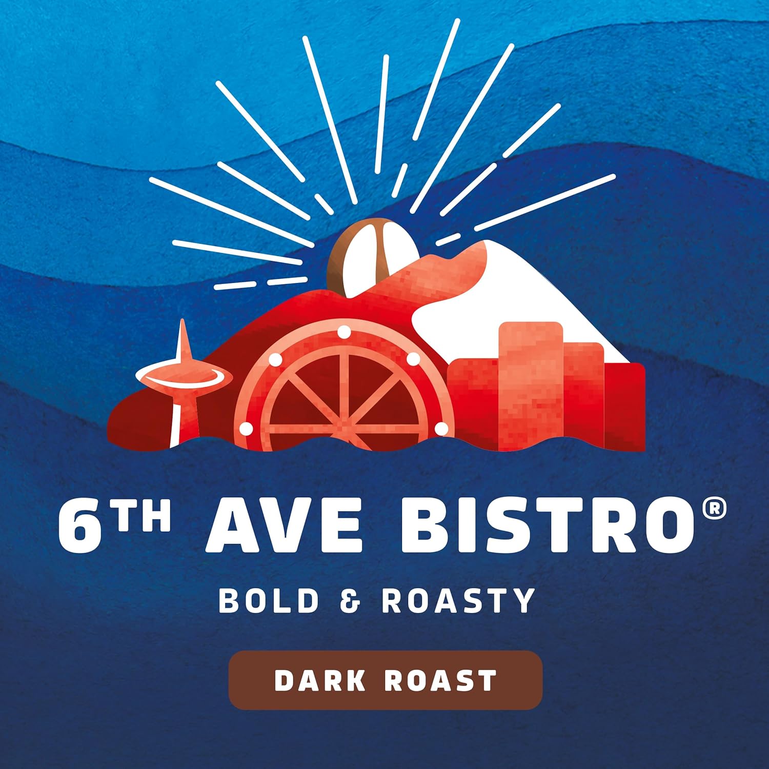 Seattle's Best Coffee 6th Avenue Bistro Dark Roast K-Cup Pods | 10 Count (Pack of 6) - Image 6