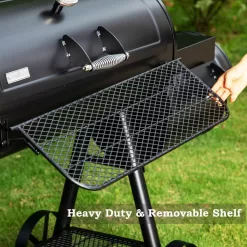 Sophia & William Heavy-Duty Charcoal Smoker Grills Extra Large Outdoor BBQ Gill