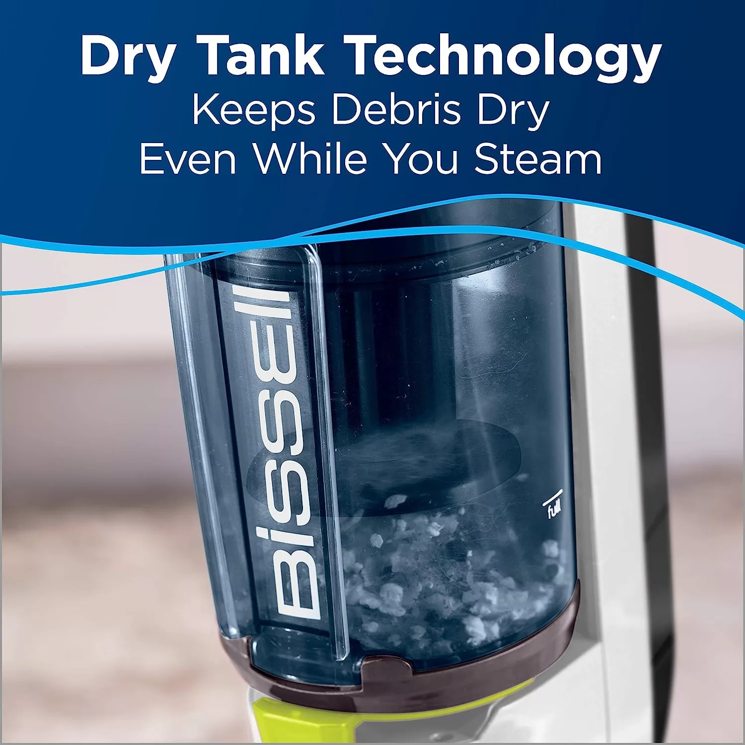 Bissell, 2747A PowerFresh Vac & Steam All-in-One Vacuum and Steam Mop, Detachable for Hard Floor