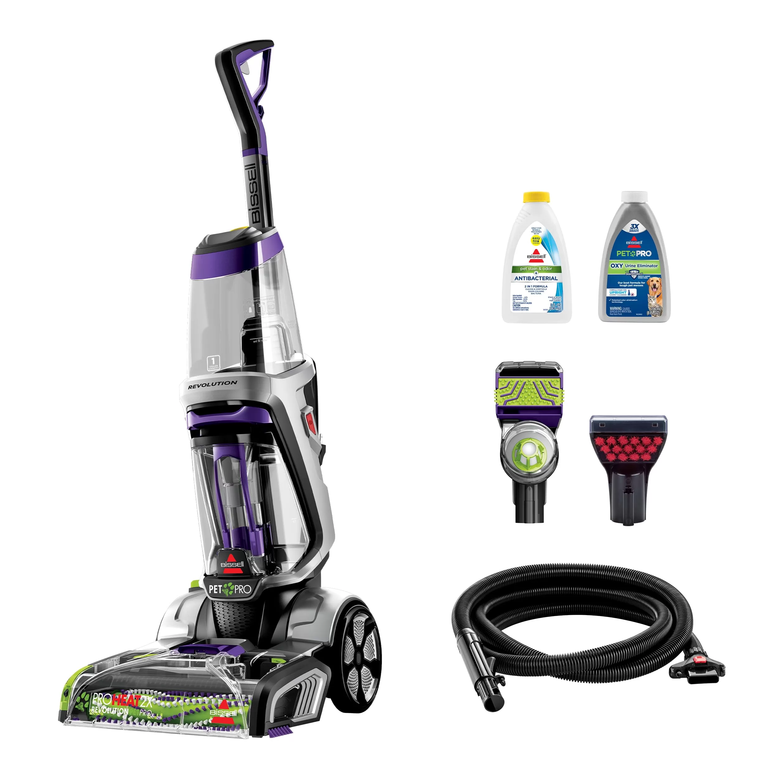 BISSELL ProHeat 2X Revolution Pet Pro Plus, 3588F, Upright Deep Cleaner