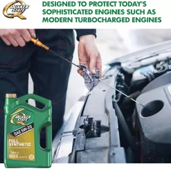 Quaker State Full Synthetic 5W-20 Motor Oil (5-Quart, Single Pack)