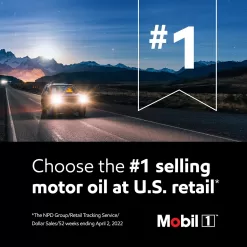 Mobil 1 Extended Performance Full Synthetic Motor Oil 5W-30, 6-pack of 1 quarts