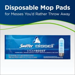 Bissell Symphony Pet Steam Mop and Steam Vacuum Cleaner for Hardwood and Tile Floors, 1543A,Purple, Sky Blue
