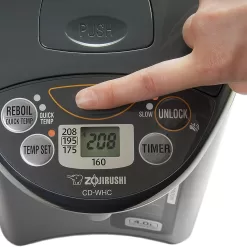 Zojirushi CD-WHC40XH Micom Water Boiler & Warmer, 135 oz, Stainless Gray