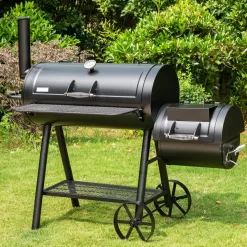 Sophia & William Heavy-Duty Charcoal Smoker Grills Extra Large Outdoor BBQ Gill