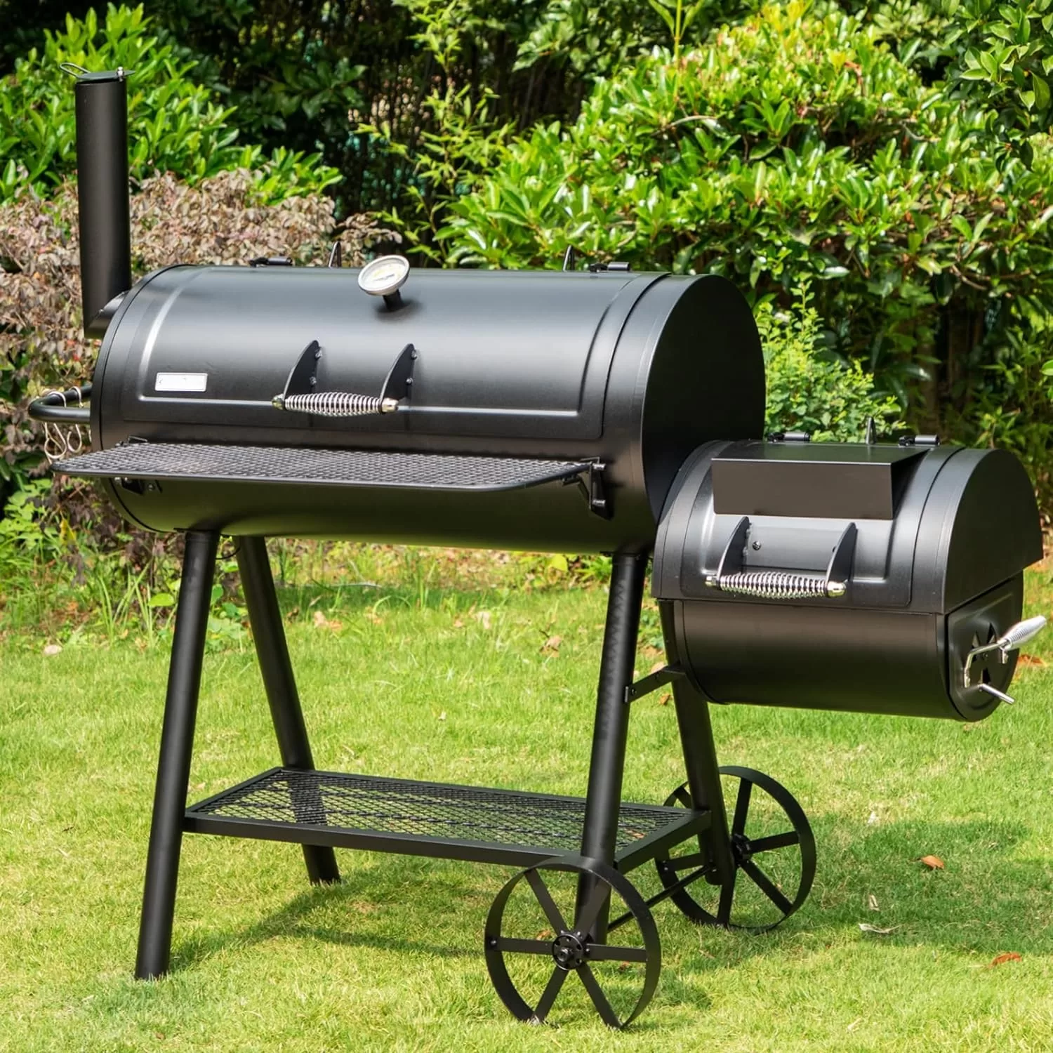 Sophia & William Heavy-Duty Charcoal Smoker Grills Extra Large Outdoor BBQ Gill