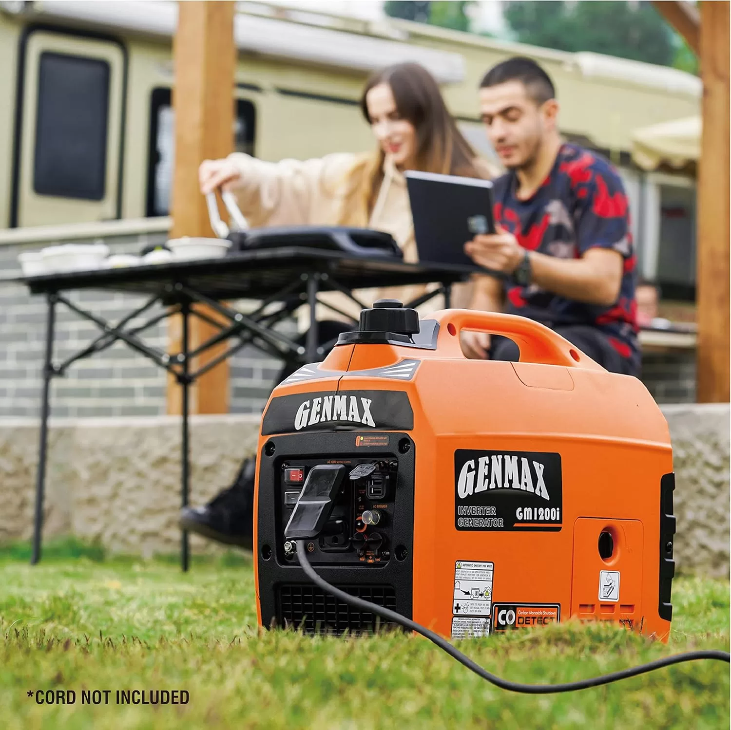 GENMAX Quiet Power Series Inverter Generator, Gas Powered, EPA Compliant