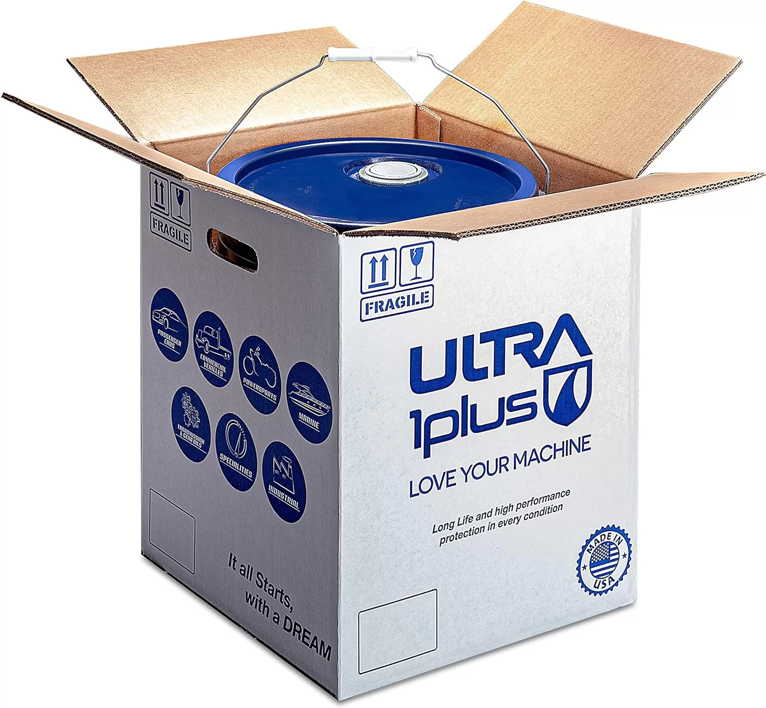 Ultra1Plus ATF Dexron III/Mercon Transmission Fluid Multi-Purpose - 5 Gallon Pail