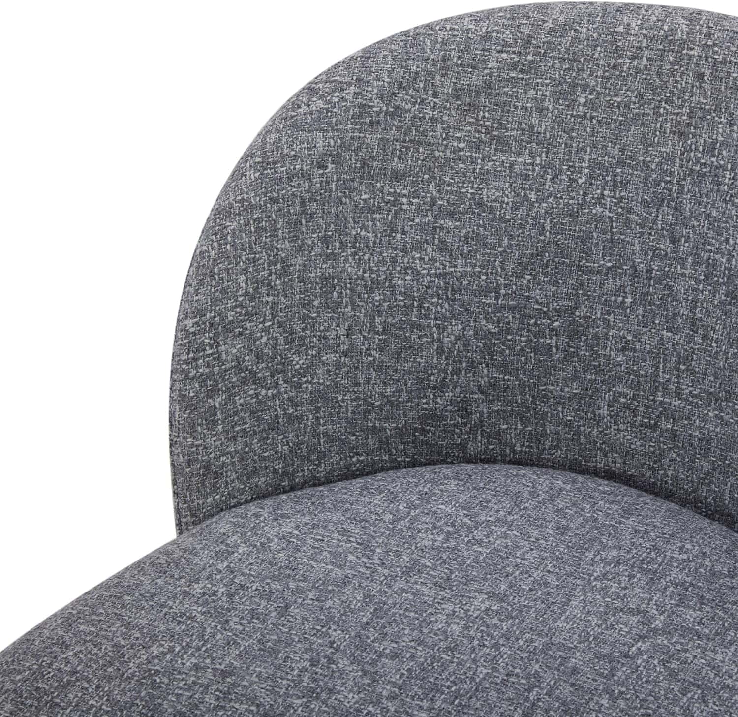 Watson & Whitely Counter Height Bar Stools Set of 3, 26" H Seat Height, Fabric in Grey (Multi-Colored)
