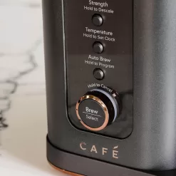 Café Specialty Drip Coffee Maker | 10-Cup Insulated Thermal Carafe | WiFi Enabled Voice-to-Brew Technology