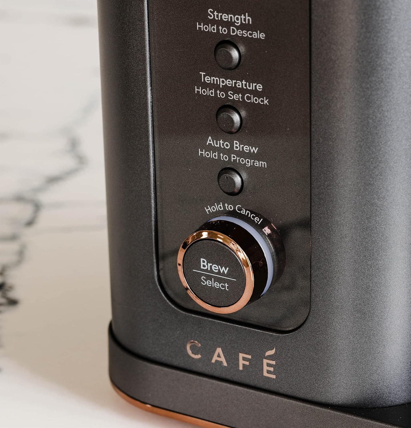 Café Specialty Drip Coffee Maker | 10-Cup Insulated Thermal Carafe | WiFi Enabled Voice-to-Brew Technology