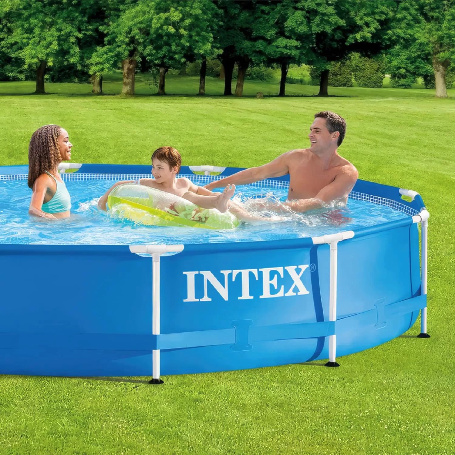 INTEX 28210EH 12ft x 30in Metal Frame Pool