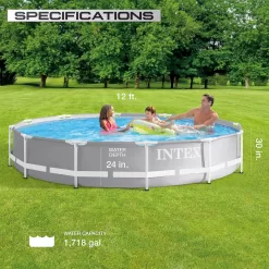 INTEX 26710EH 12ft x 30in Prism Frame Pool