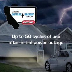 Genie 1.25-HP Rtp Belt Drive Garage Door Opener Battery Back-up