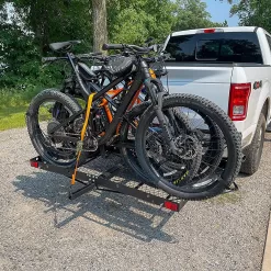 Tow Tuff 14922 2 in 1 Steel Cargo Carrier with 4-Bike Rack - 500 lbs Capacity Model No. TTF-2762KR