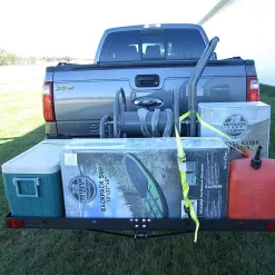 Tow Tuff 14922 2 in 1 Steel Cargo Carrier with 4-Bike Rack - 500 lbs Capacity Model No. TTF-2762KR