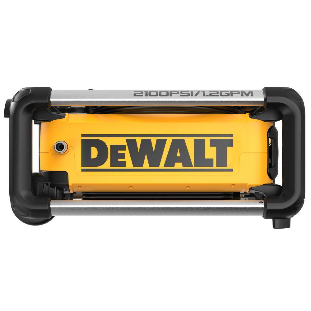 DEWALT Electric Pressure Washer, 2100 PSI, Jobsite Power Washer (DWPW2100) - Image 9