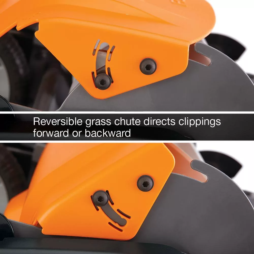 Fiskars 362050-1002 StaySharp 18 in. Cut Manual Push Non Electric Walk Behind Reel Mower