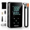 Tire Inflator Portable Air Compressor - Air Pump for Car - 18000mAh Electric Air Compressor (Black)