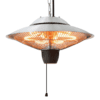 Sun-Ray 5100-BTU 120-Volt Stainless Steel Carbon Fiber Electric Patio Heater