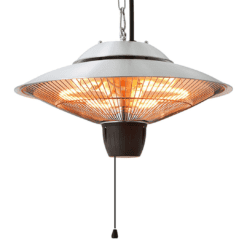 Sun-Ray 5100-BTU 120-Volt Stainless Steel Carbon Fiber Electric Patio Heater