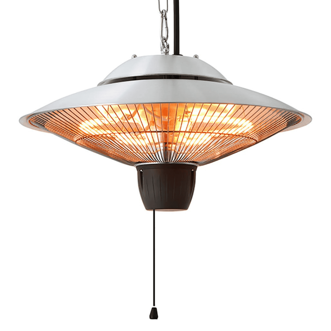Sun-Ray 5100-BTU 120-Volt Stainless Steel Carbon Fiber Electric Patio Heater