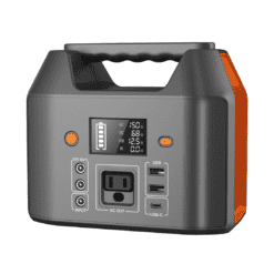 EnginStar Portable Power Station 150W 155Wh Solar Generator 110V 42000mAh Portable Power Bank w/AC Outlet