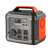 SBAOH Portable Power Station, 300W 296Wh Solar Generator Quick Charge / 110V AC Outlets/DC Ports and LED Flashlight