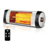 Topcraft 5100-BTU 120-Volt Black Aluminum Electric Patio Heater
