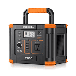 Portable Power Station 300W (Peak 600W), GRECELL 288Wh Solar Generator