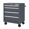Kobalt 26.7-in W x 33-in H 4-Drawer Steel Rolling Tool Cabinet (Gray)