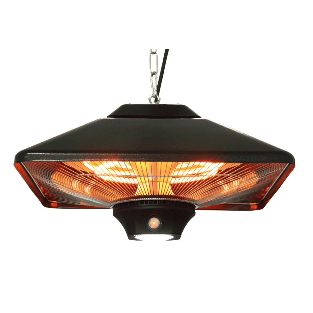Westinghouse 5100-BTU 110-Volt Black Stainless Steel Electric Patio Heater