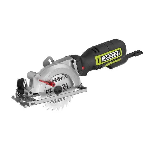 ROCKWELL Circular Saw RK3441K 5-Amp 4-1/2-in Corded
