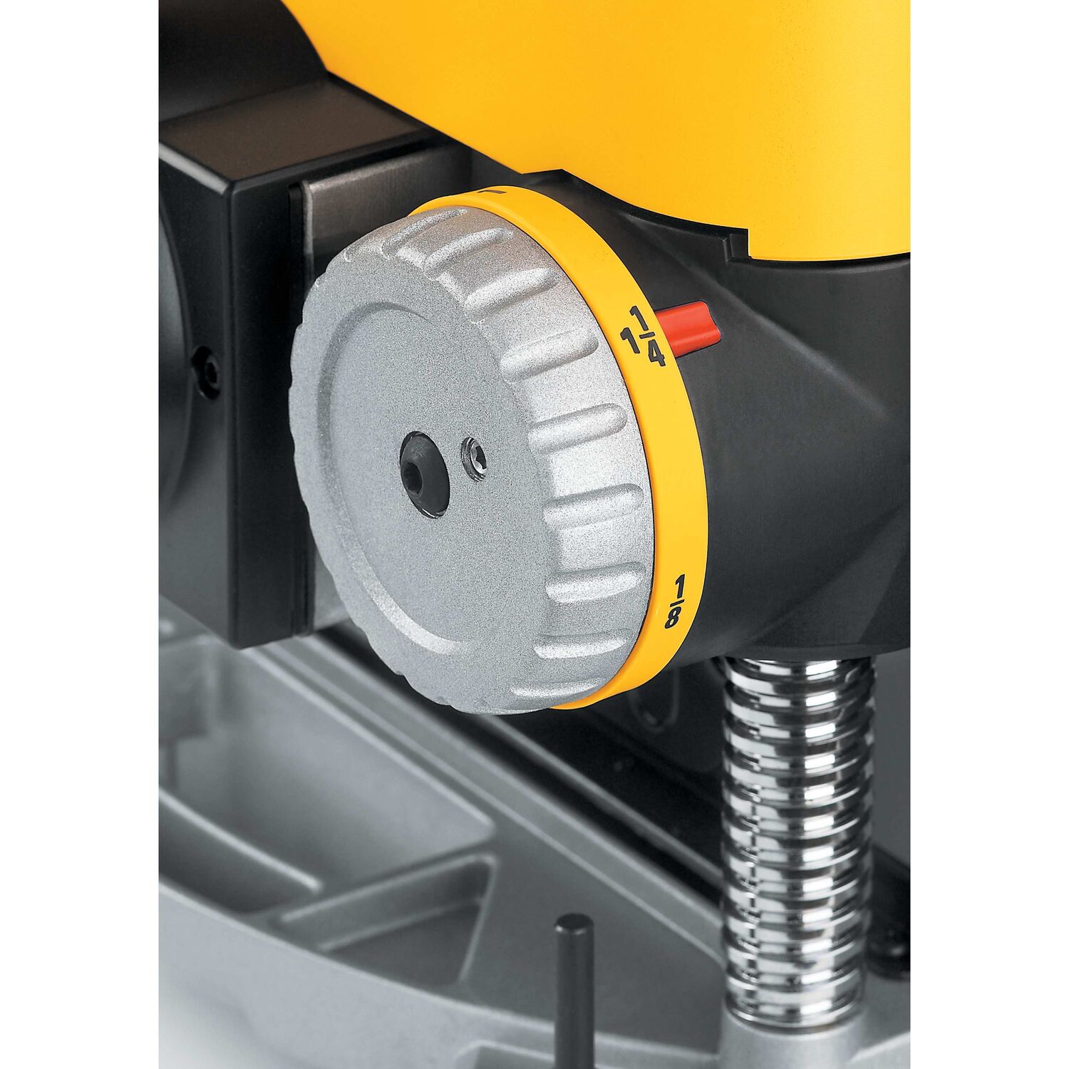DEWALT DW735X 15 Amp Corded 13 in. Heavy-Duty 2-Speed Bench Planer with (3) Knives, In Feed Table and Out Feed Table - Image 9