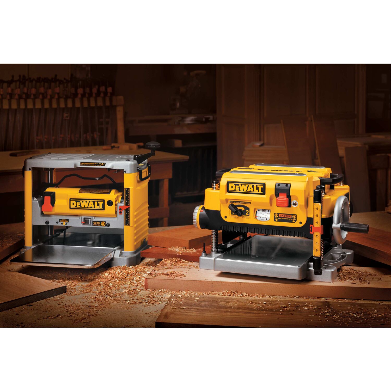 DEWALT DW735X 15 Amp Corded 13 in. Heavy-Duty 2-Speed Bench Planer with (3) Knives, In Feed Table and Out Feed Table - Image 19