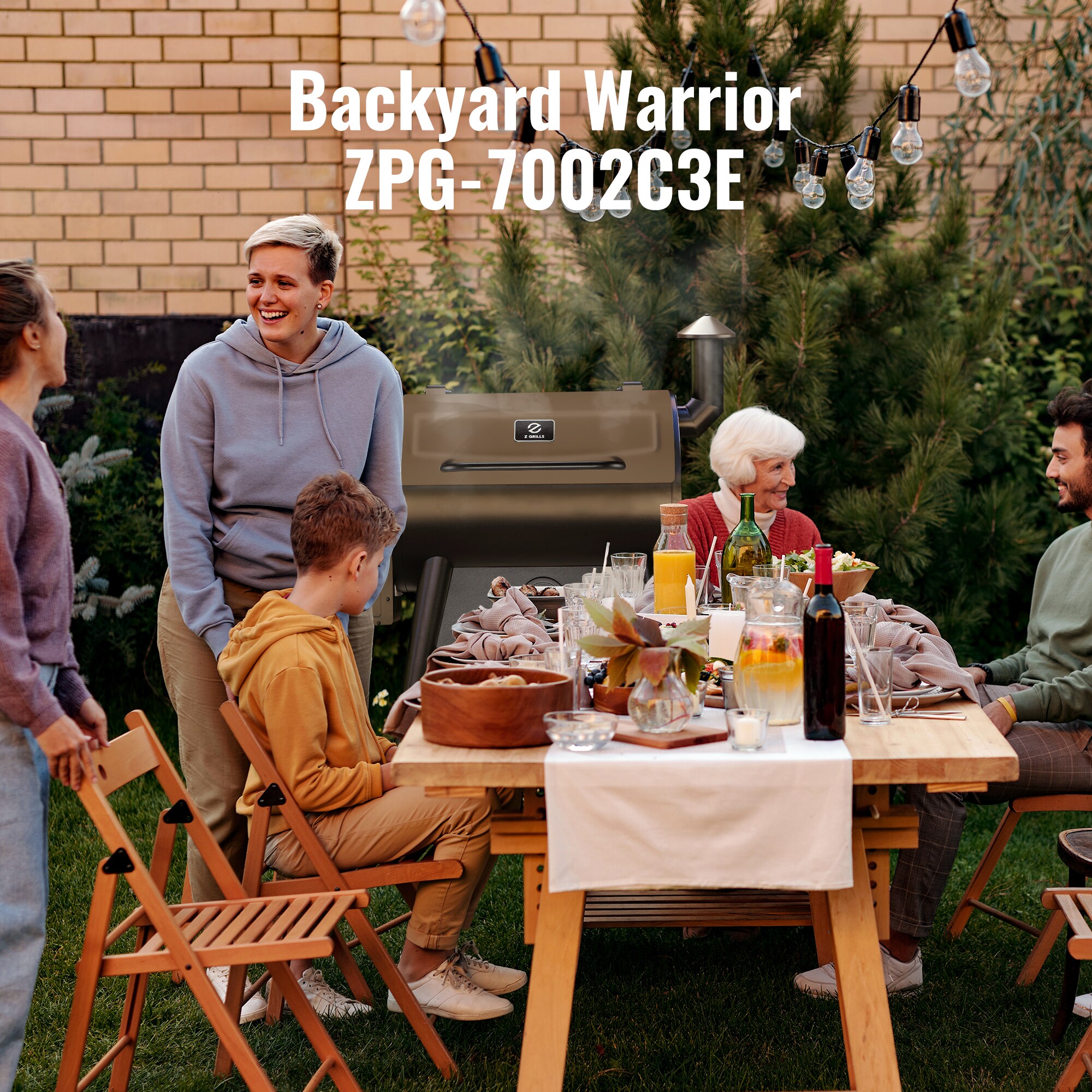 Z GRILLS ZPG-7002C3E 694 sq. in. Wood Pellet Grill and Smoker PID, Stainless Steel - Image 13
