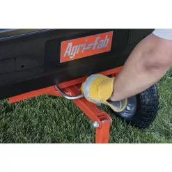 Agri-Fab 45-0594 4-Wheel Poly and Steel Convertible Pull/Tow Garden Dump Cart