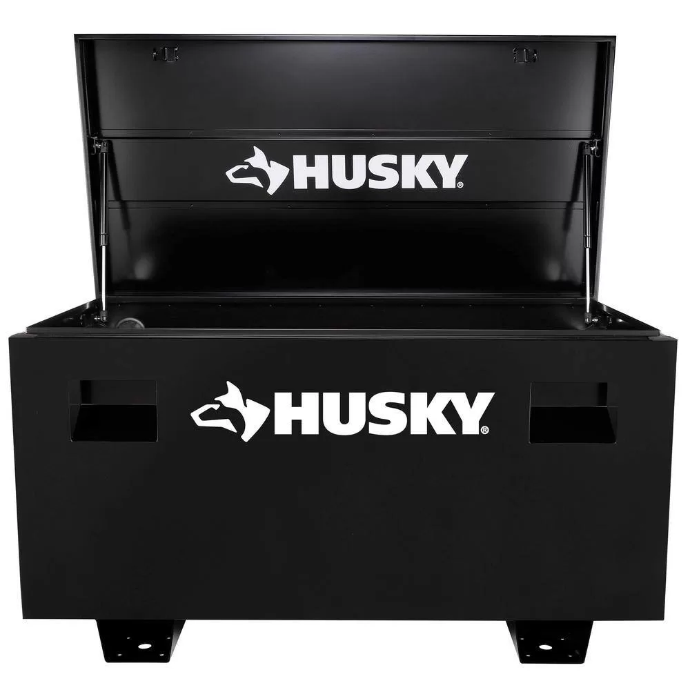 Husky H48JSB Tool Storage 48 in. W Black Steel Job Site Toolbox