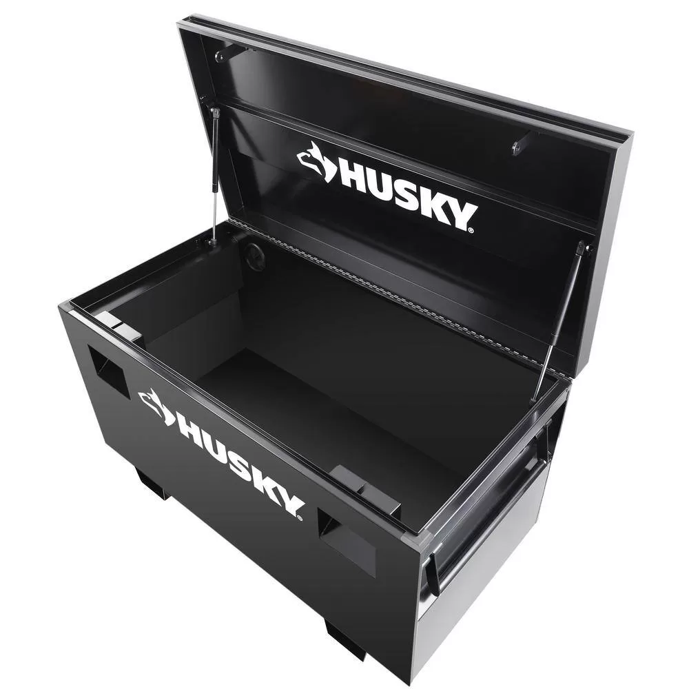 Husky H48JSB Tool Storage 48 in. W Black Steel Job Site Toolbox