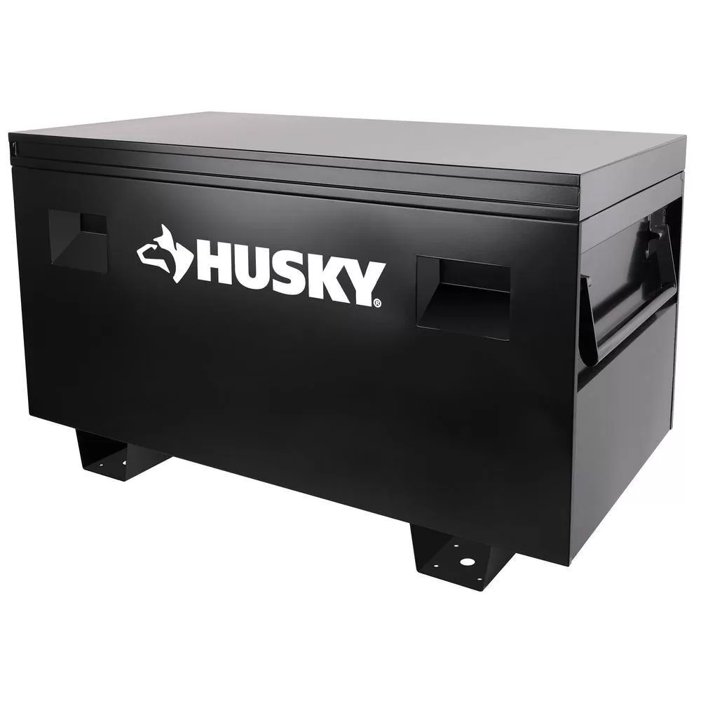 Husky H48JSB Tool Storage 48 in. W Black Steel Job Site Toolbox