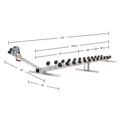 Black Widow 11.5 ft. Personal Watercraft Dock and 5 ft. Extension Kit