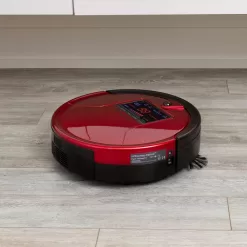 bObsweep WP460011RO PetHair Robotic Vacuum Cleaner and Mop with Auto Recharging Station, Large dustbin, Stair & Obstacle Detection in Rouge